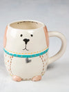Lucky The Dog Folk Art Mug by Natural Life