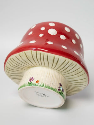 Ceramic Mushroom Planter