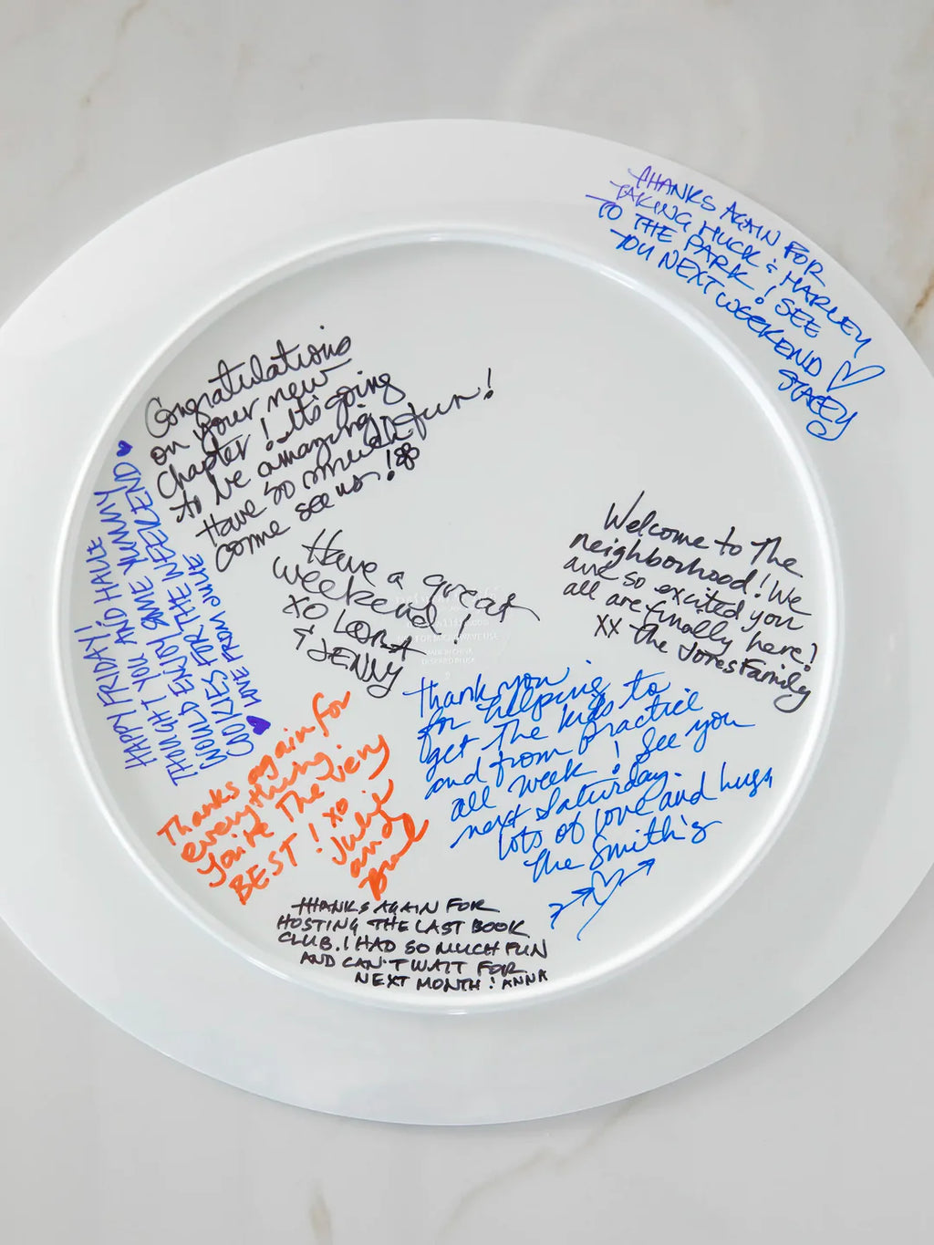 Melamine Giving Plate by Natural Life