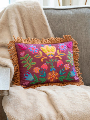 Tufted Boho Pillow by Natural Life