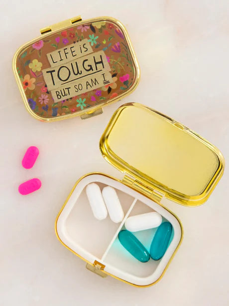 Pill Box Life Is Tough by Natural Life