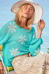Paradise Open Weave Summer Sweater by POL