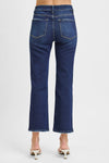 Reba High Rise Crop Straight Leg Jeans by Risen