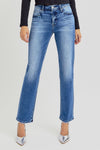 Payton Mid Rise Ankle Tapered Jeans by Risen