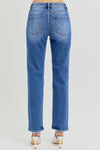 Payton Mid Rise Ankle Tapered Jeans by Risen