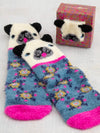 Boxed Cozy Critter Socks by Natural Life