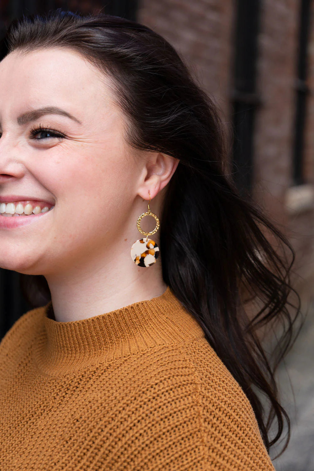 Rylee Caramel Latte Earrings