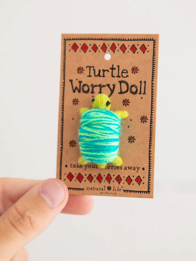 Turtle Worry Doll by Natural Life