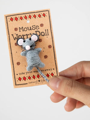 Mouse Worry Doll by Natural Life