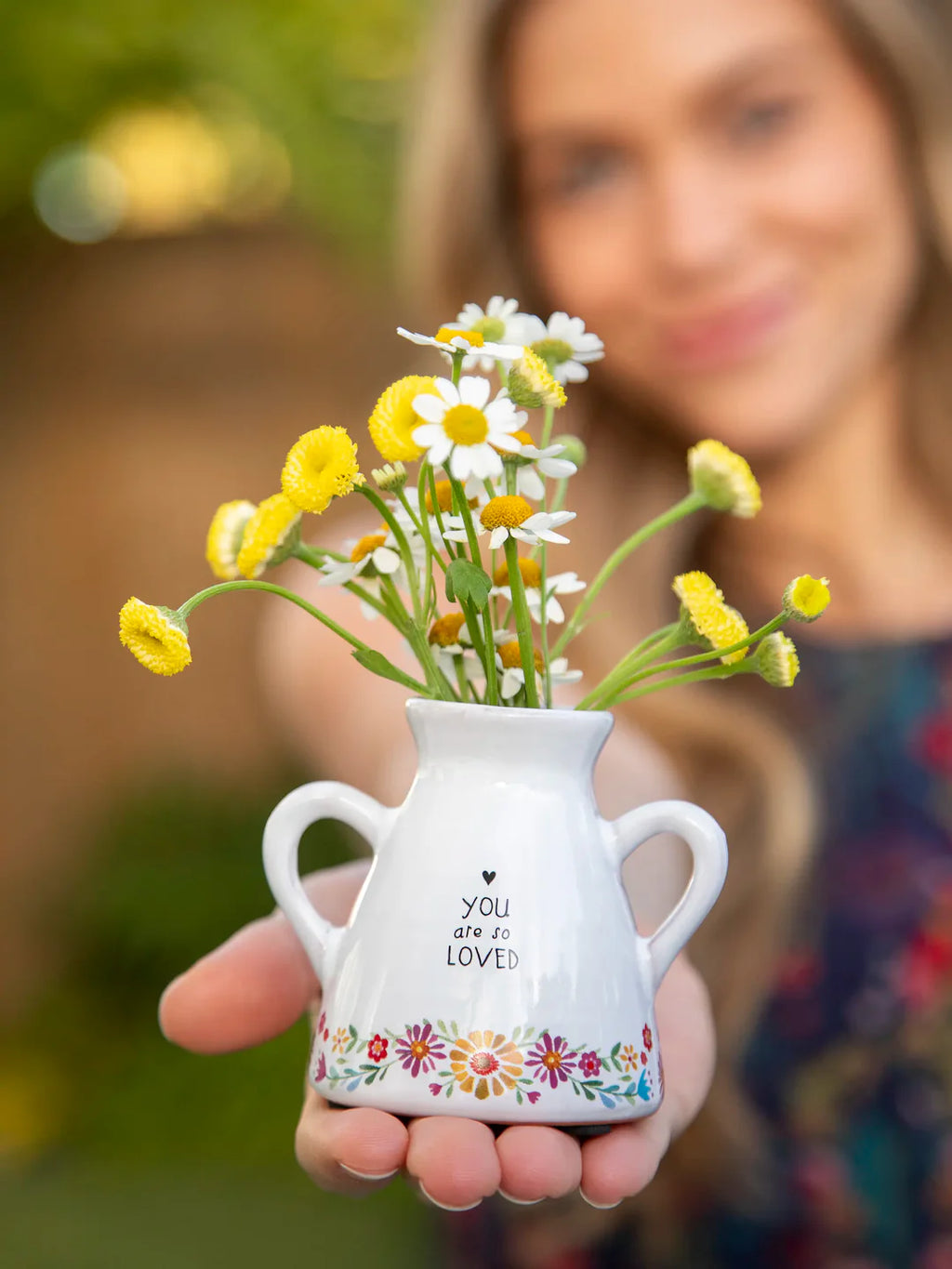 Artisan Bud Vase You Are So Loved by Natural Life