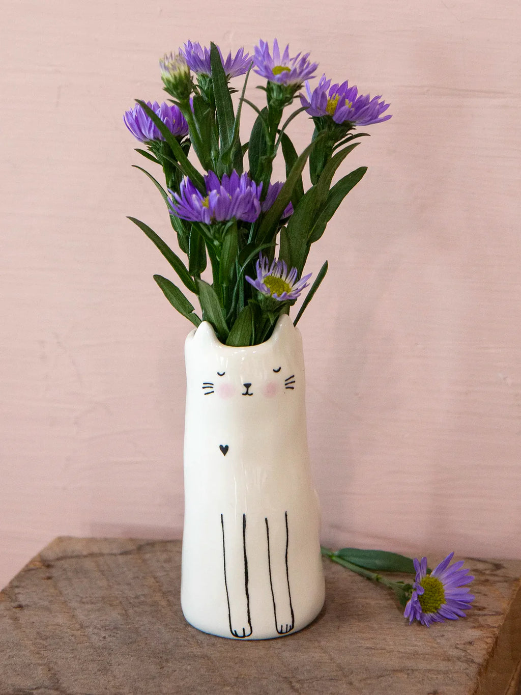 Cutest Little Cat Bud Vase by Natural Life