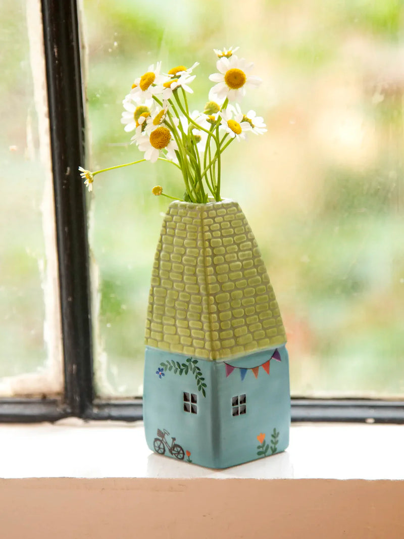 Cottage Bud Vase Loved Cottage by Natural Life