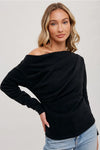 Priscilla Off Shoulder Knit Top