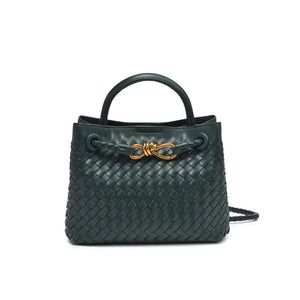 Blakely Woven Crossbody in  Forest Green by Urban Expressions