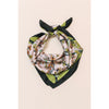 Branches and Flowers Silky Bandana Scarf