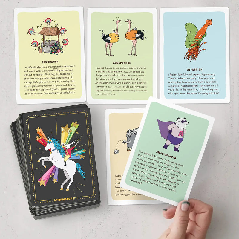 Affirmators Deluxe Deck:  100 Affirmation Cards