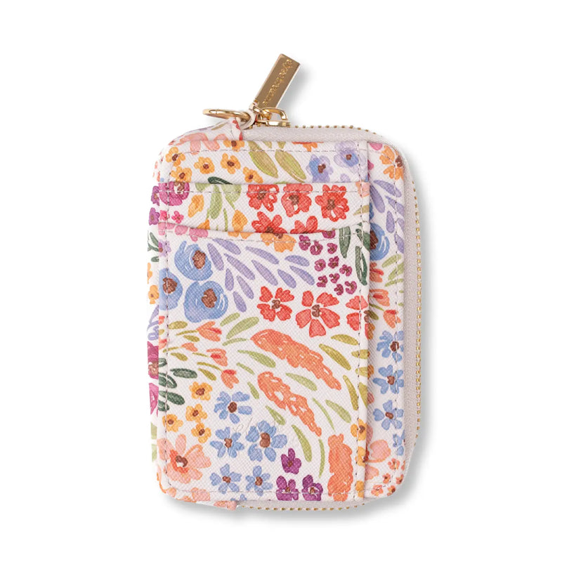 Countryside Blooms Zip Wallet by Elysse Breanne Design
