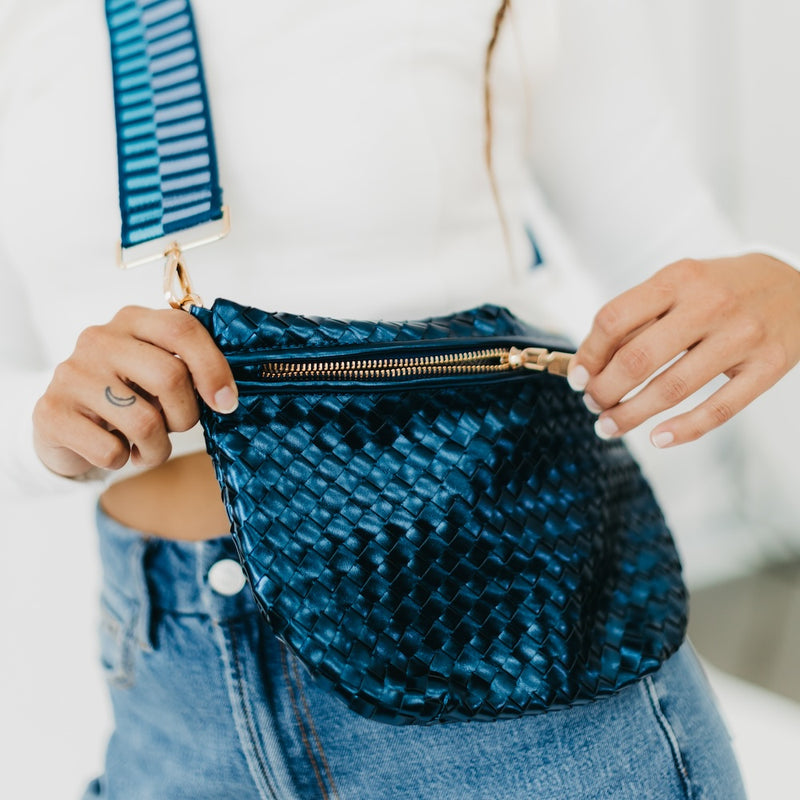 Westlyn Woven Bum Bag in Various Colors by Pretty Simple