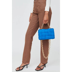 Ines Ultra Suede Padded Woven Crossbody by Urban Expressions