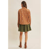 Embroidered Cotton Twill Utility Jacket