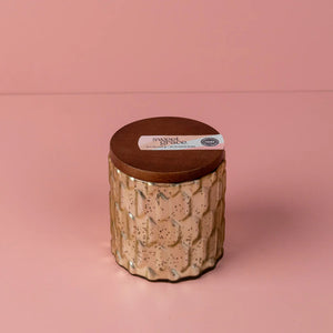 Sweet Grace Collection Candle #035 in Matte Gold Vessel