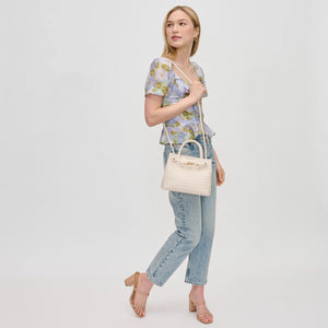 Blakely Woven Crossbody in Ivory by Urban Expressions