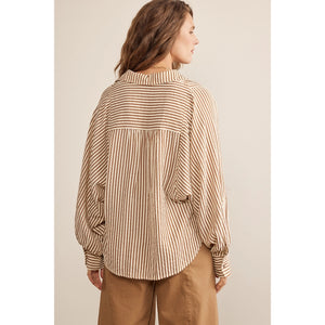 Annie Oversized Striped Top