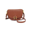 Alise Woven Crossbody in Light Chocolate by Urban Expressions
