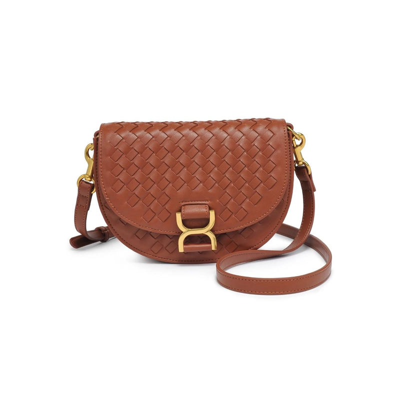Alise Woven Crossbody in Light Chocolate by Urban Expressions