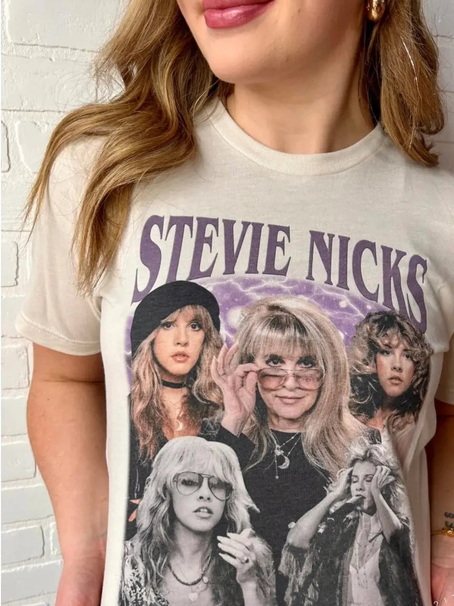 Stevie Collage Graphic Tee
