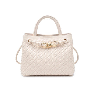 Blakely Woven Crossbody in Ivory by Urban Expressions