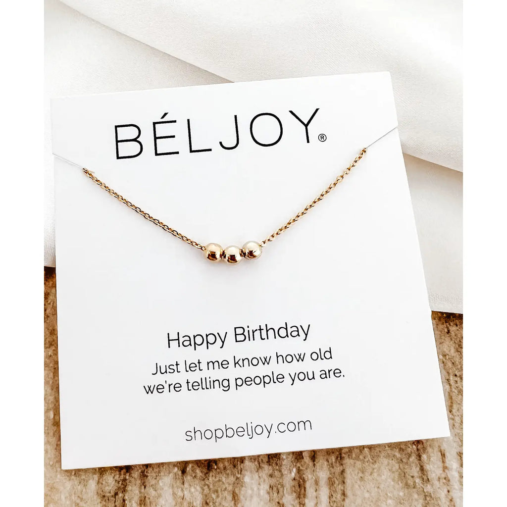 Birthday Gift Necklace by Beljoy