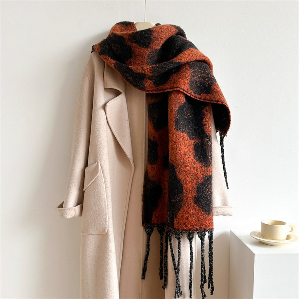 Winter Scarf in Various Color Floral Prints