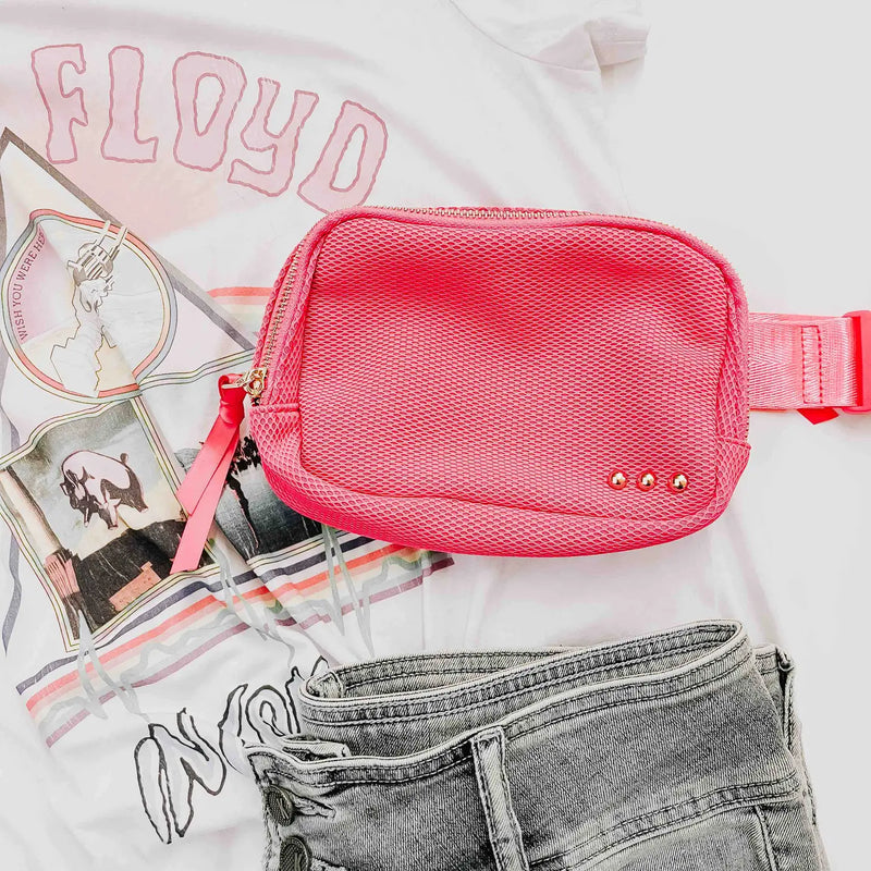 Brooklyn Bum Bag in Pink by Pretty Simple