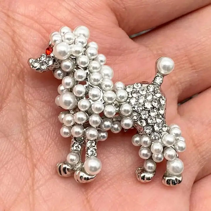 Enamel Brooches in Various Styles