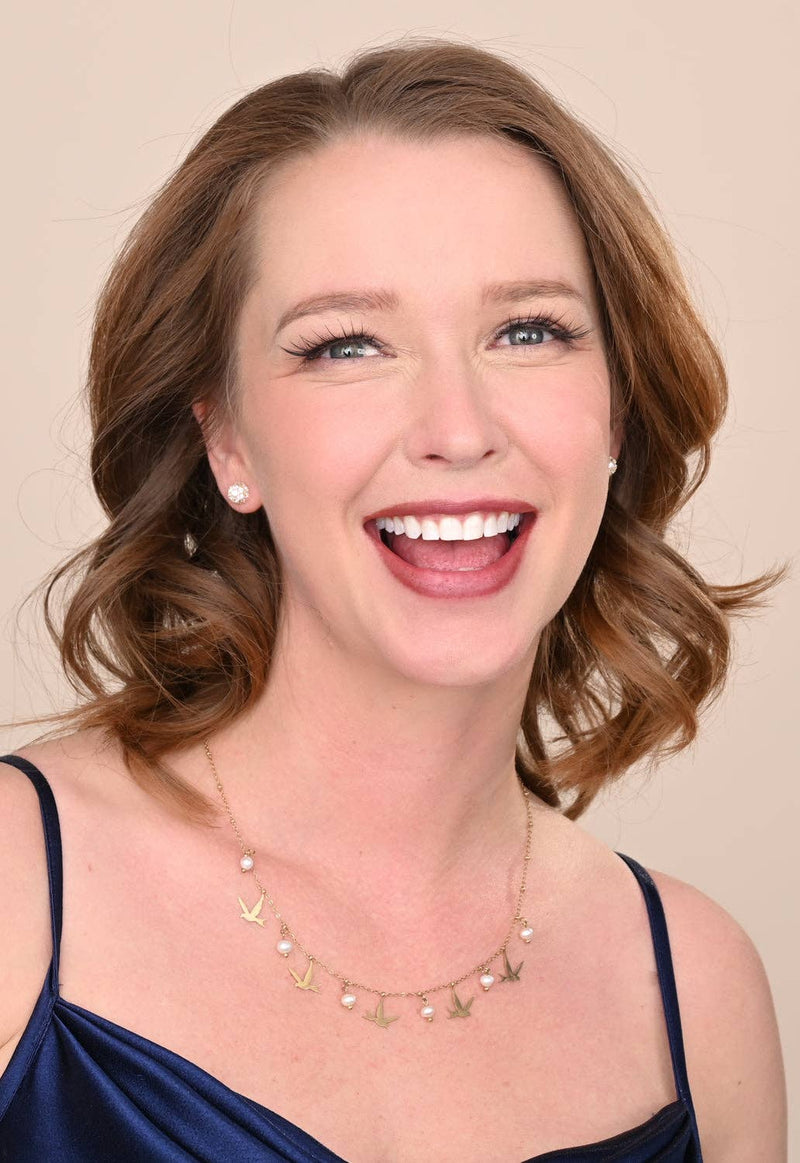 Wings of Hope Pearl Necklace