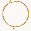 Percy 18K Gold Non-Tarnish Layered Chain Pearl Necklace