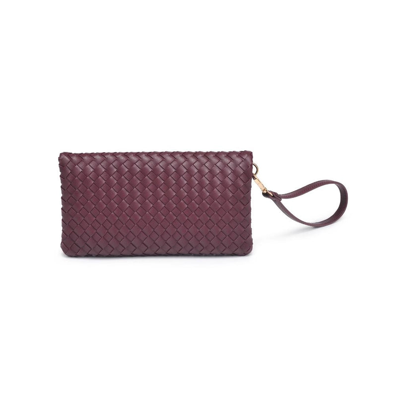 Aria Woven Wristlet Clutch by Urban Expressions