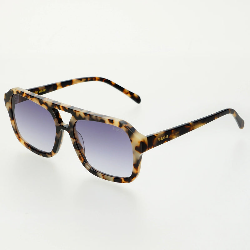 Havana Aviator Tortoise Sunglasses by Freyrs Eyewear