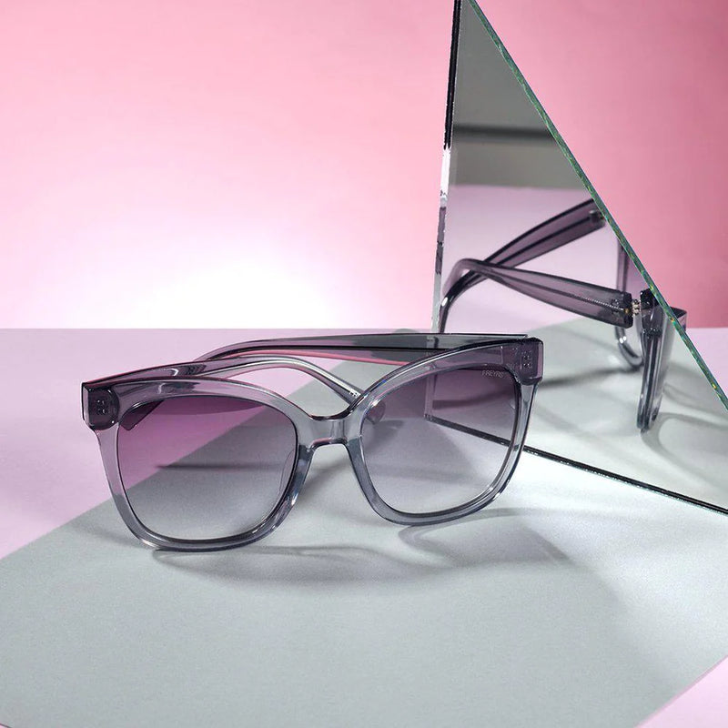 Lola Sunglasses in Gray by Freyrs Eyewear