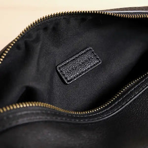 Mens Vegan Leather Wash Bag