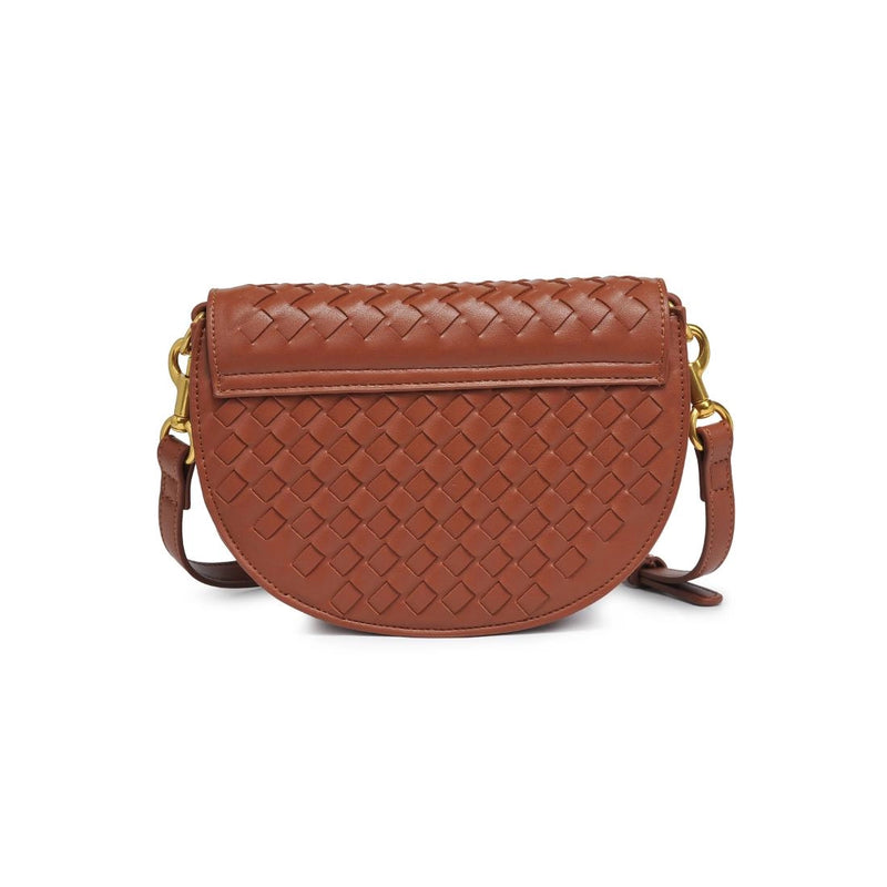 Alise Woven Crossbody in Light Chocolate by Urban Expressions
