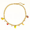Positano 18K Fruit Charm Necklace