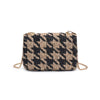 Suki Crossbody in Chevron Gold Pattern by Urban Expressions