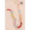 Natural Agate Beaded Necklaces
