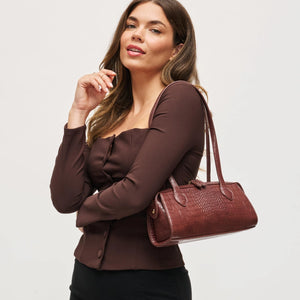 Nessa Shoulder Bag in Chocolate by Urban Expressions