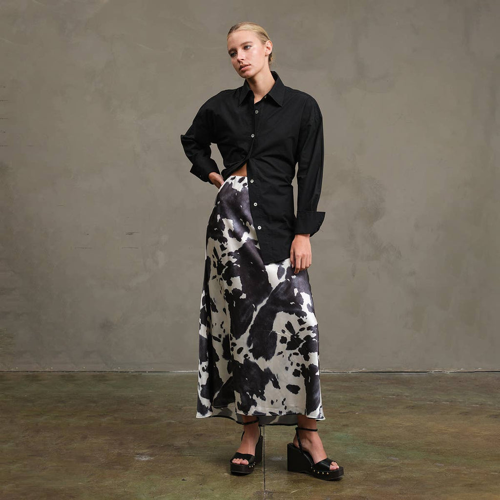 Cinched Shirt with Back Tie Detail