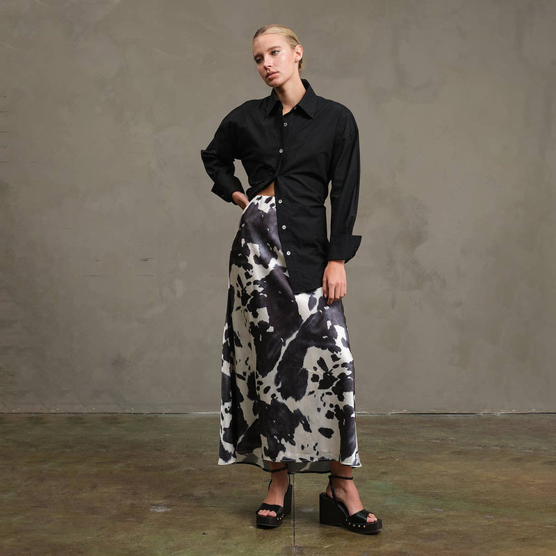 Cinched Shirt with Back Tie Detail