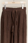 Fern Corduroy Baggy Pants With Elastic Waist