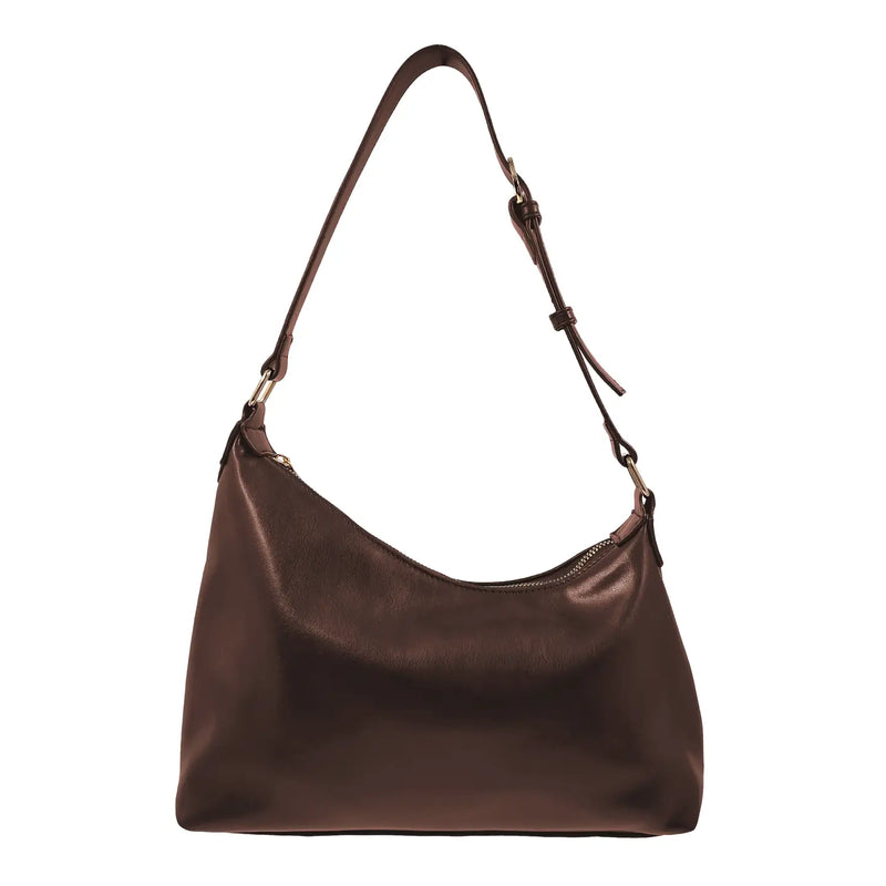 Fiamma Hobo Bag in Chocolate